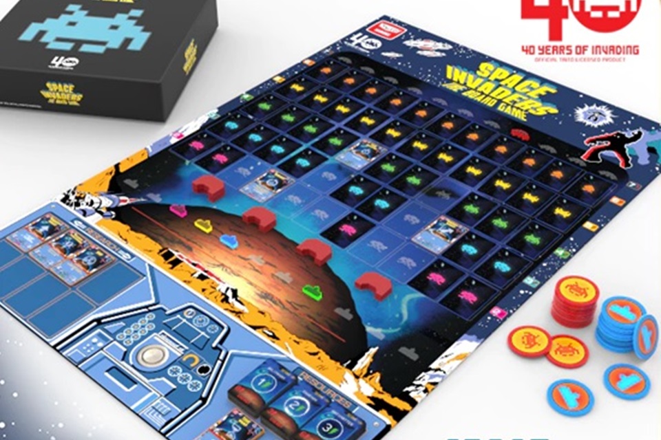 Imagem de Space Invaders ganhará uma versão de tabuleiro no tecmundo