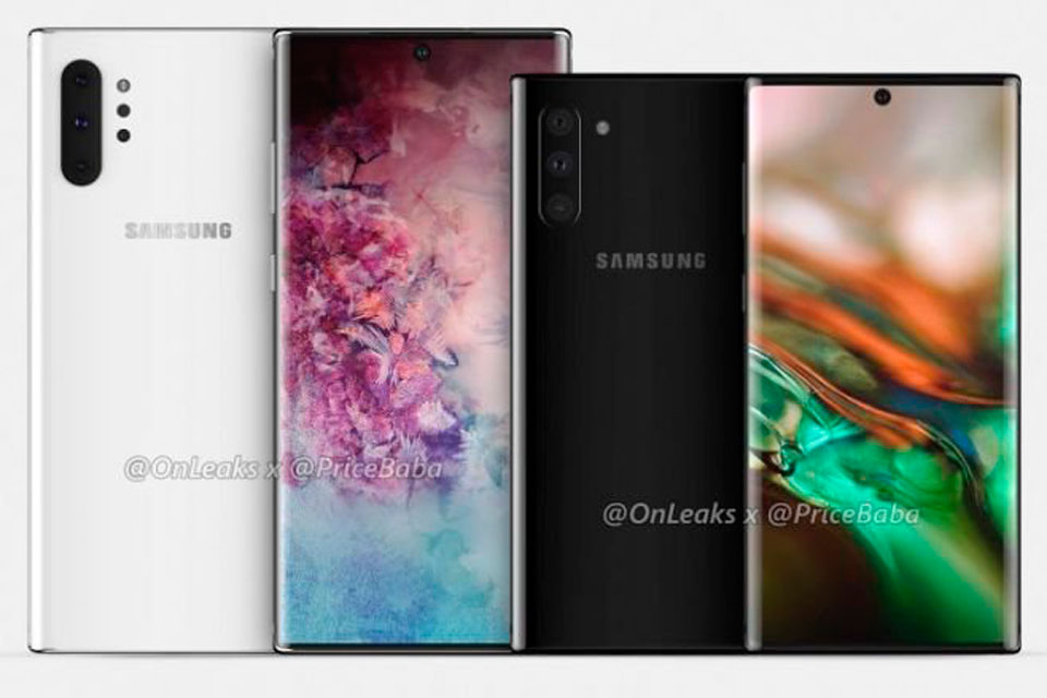 Imagem de Galaxy Note 10 da Samsung deve ter duas versões segundo vazamento no tecmundo
