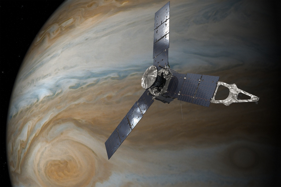 Imagem de Sonda Juno mostra que ar de Júpiter tem mais água do que se pensava no tecmundo