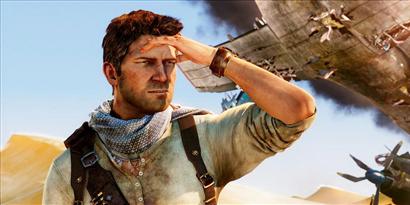 Imagem de Uncharted 3 em português do Brasil no site TecMundo