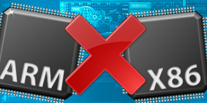 Imagem de ARM versus x86 no site TecMundo
