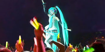 Imagem de Conheça Hatsune Miku, a cantora holográfica do futuro! no site TecMundo