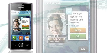 Imagem de Samsung Wave 578 traz versão 1.1 do sistema Bada no site TecMundo