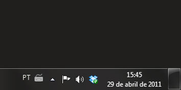 Imagem de Dicas do Windows 7: como exibir, por extenso, a data na Barra de sistema no site TecMundo